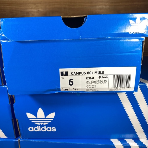 Adidas Originals Campus 80s Slip-on Shoes FX5841 - Picture 12 of 13